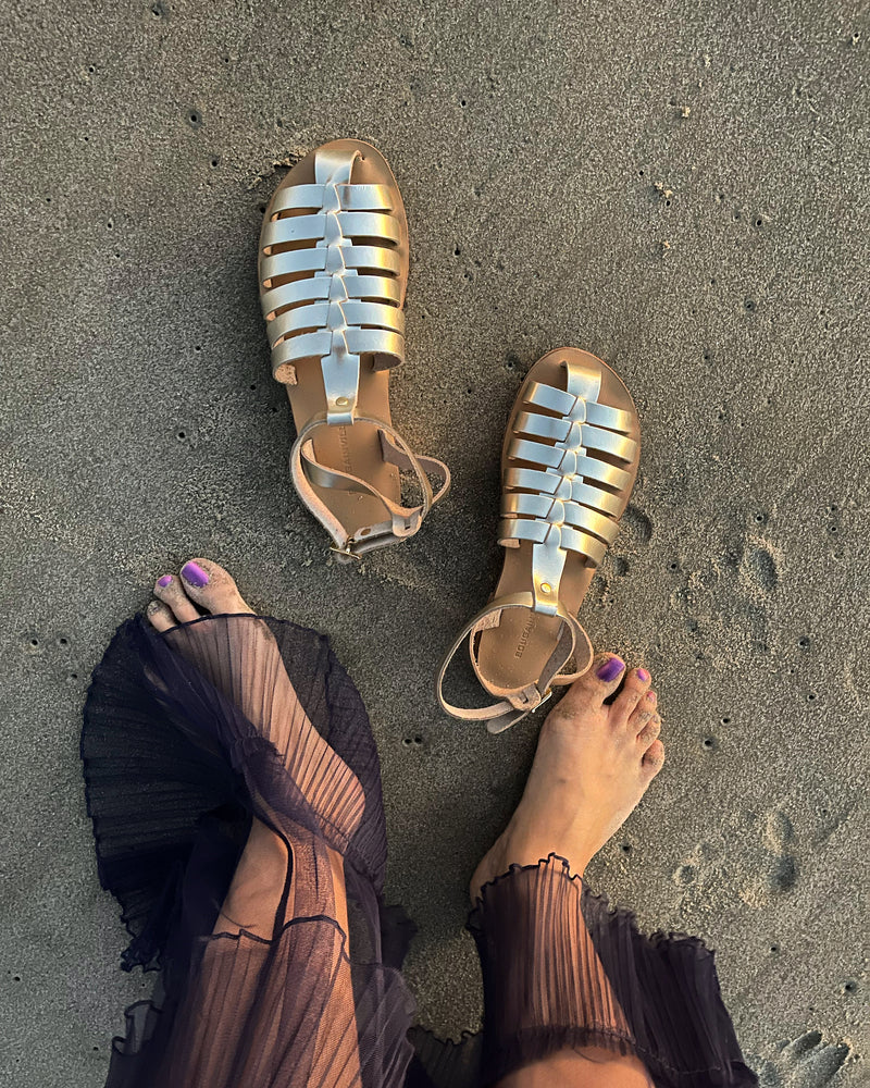 Yapo Women Sandals - Gold