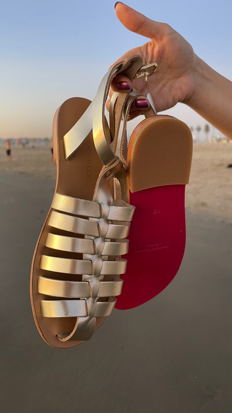 Yapo Women Sandals - Gold