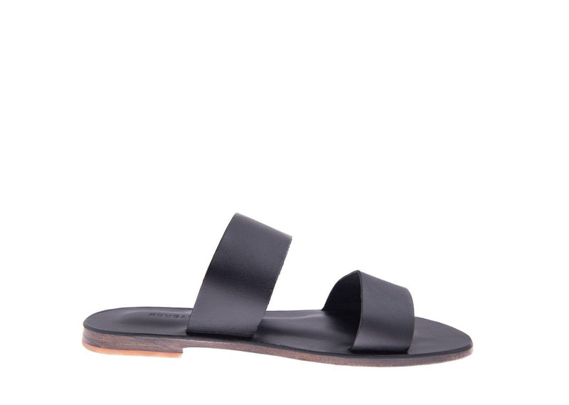 A Lup - Black - Bougainvilleas Sandals