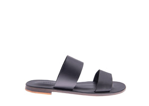 A Lup - Black - Bougainvilleas Sandals