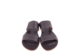 A Lup - Dark Brown - Bougainvilleas Sandals