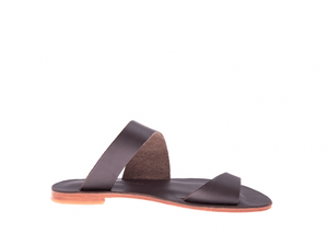 Bitez - Dark Brown - Bougainvilleas Sandals