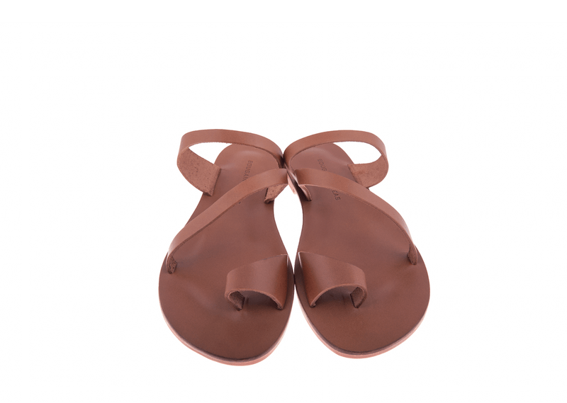 Gumbet - Brown - Bougainvilleas Sandals