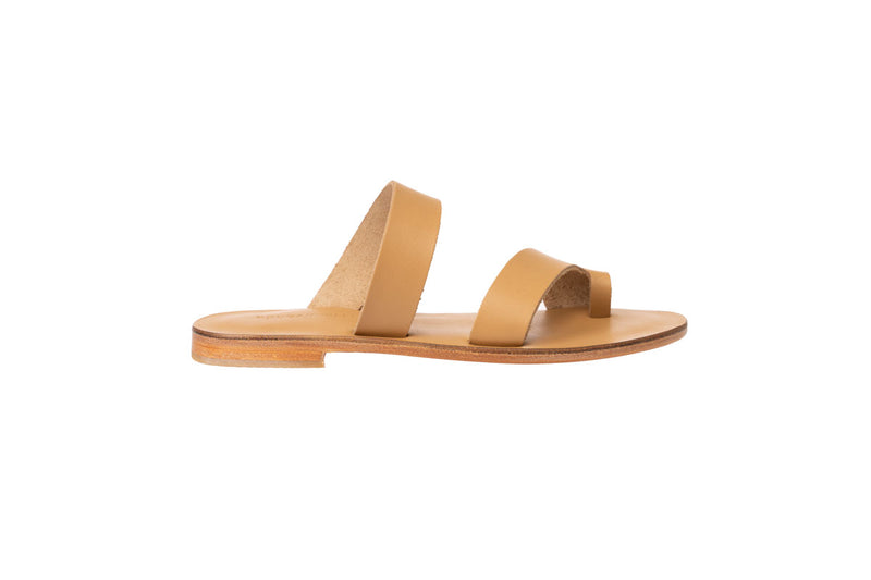 Turkbuku Sandal (Slip on)- Tan Natural
