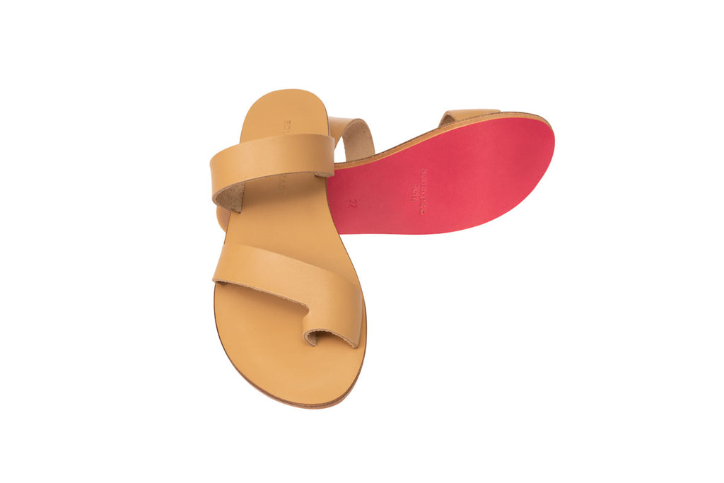 Turkbuku Sandal (Slip on)- Tan Natural