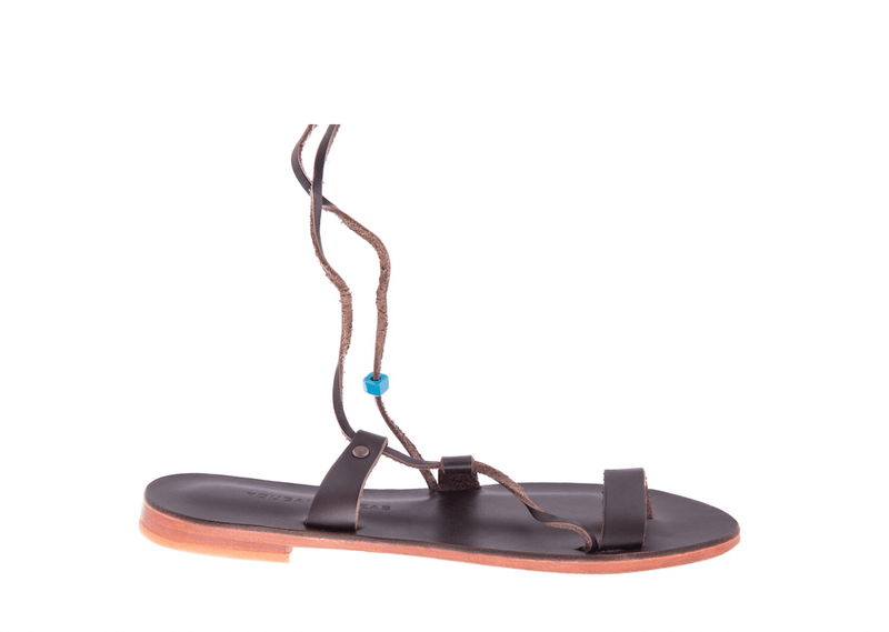 Sargas - Dark Brown - Bougainvilleas Sandals