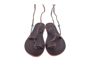 Sargas - Dark Brown - Bougainvilleas Sandals