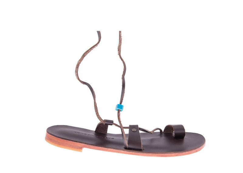 Sargas - Dark Brown - Bougainvilleas Sandals