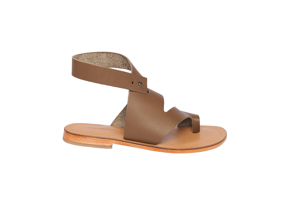 Vera Sandal-Khaki Green