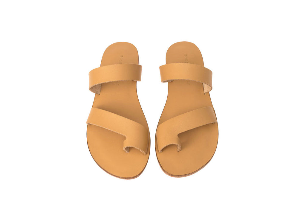 Turkbuku Sandal (Slip on)- Tan Natural